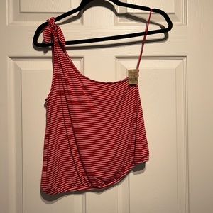 Brand new one shoulder top